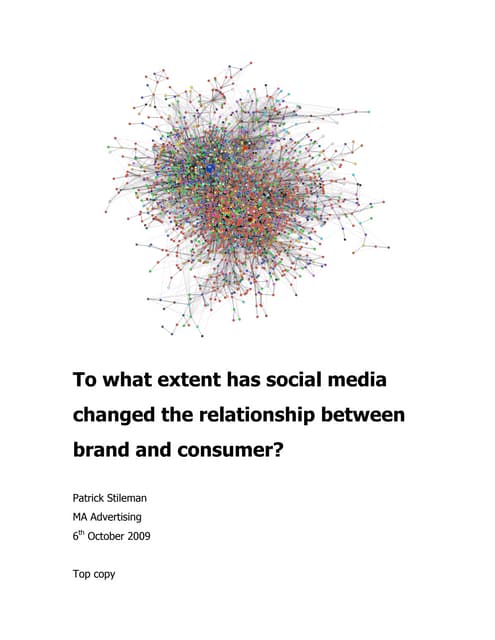 How has social media changed the re...