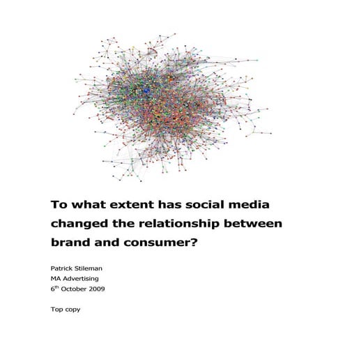How has social media changed the relationship between brand and consumer?