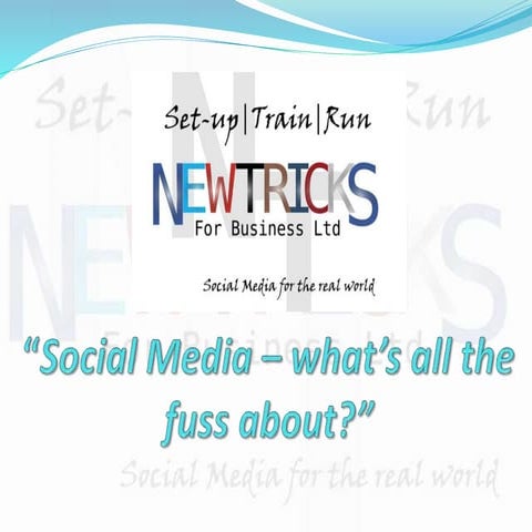 Social media - why bother