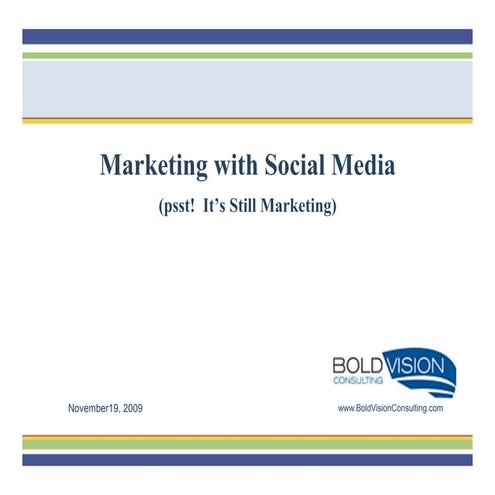 Social Media Marketing