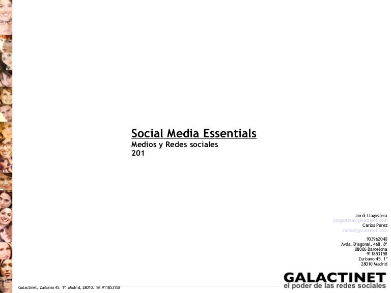 Social media essentials 201 intro
