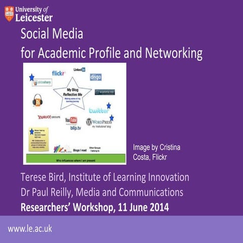 Social Media for Academic Profile and Networking