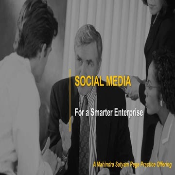 Social media for a smarter enterprise