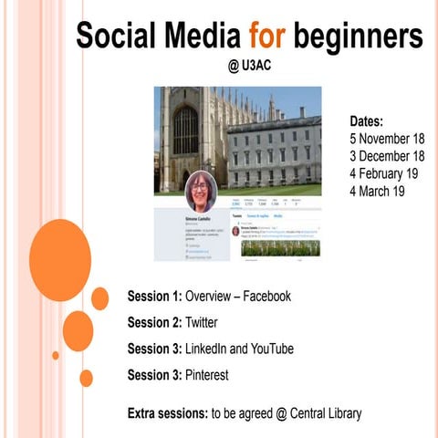 Social media for beginners