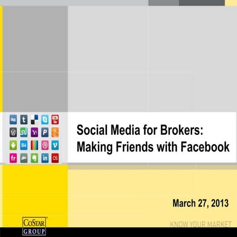 Social Media for Brokers: Making Friends with Facebook