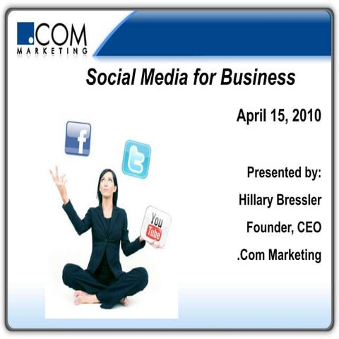 Social Media for Business 