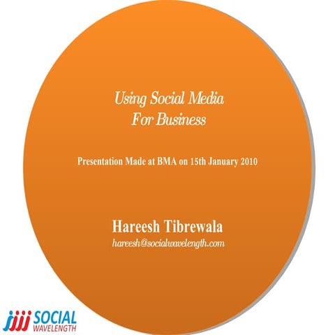 Social Media For Business