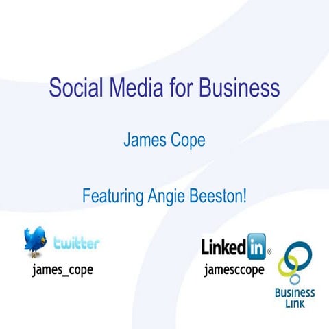 Social Media For Business Link
