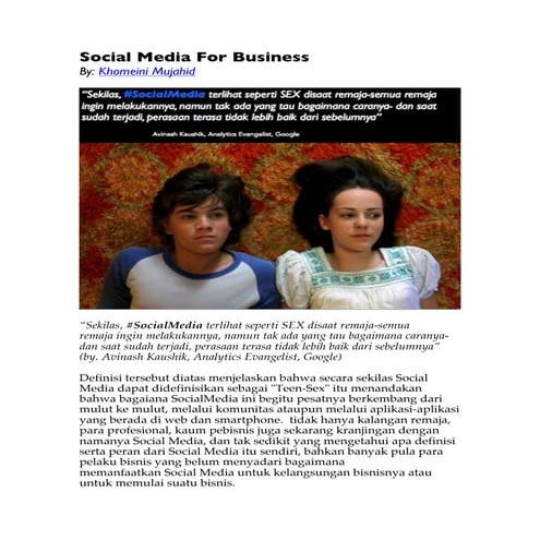 Social Media for Business [public version]