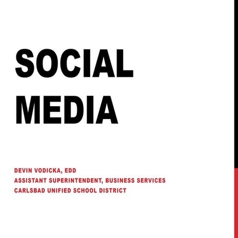 Social Media for School Leaders