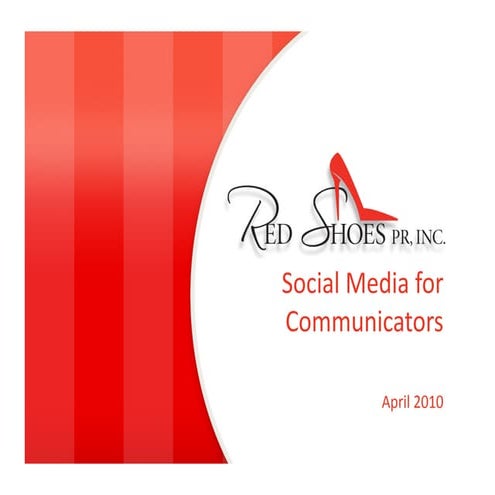 Social media for communicators