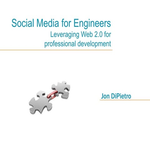 Social media for Engineers