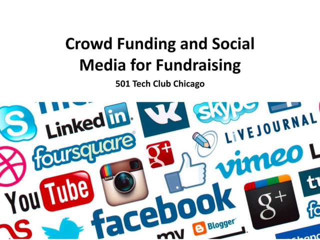 Social media for fundraising 501tech