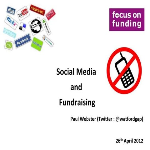 Social Media for Fundrasing