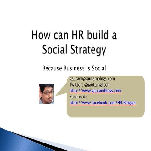 workshop on Social media for HR executives 