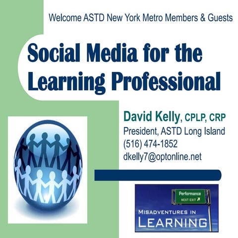 Social Media for Learning Professionals