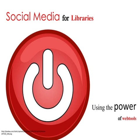 Social media for libraries
