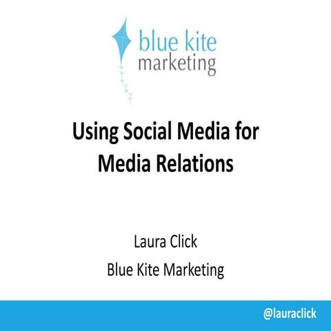 How to Use Social Media for Media Relations