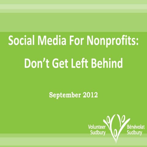 Social Media for Non-Profit Organizations