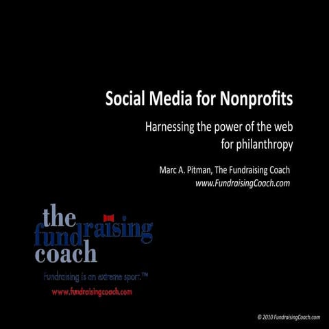 Social Media for Nonprofits, PodCamp Boston 5