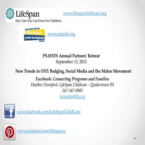 Social Media for OST Defined