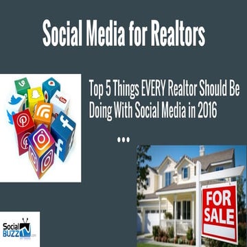 Social Media For Realtors - Social Media and Real Estate w/ Sebastian Rusk