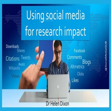 Using social media for research impact