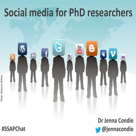 Social media for PhD researchers