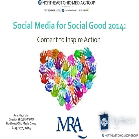 Social Media for Nonprofits and Social Good 2014