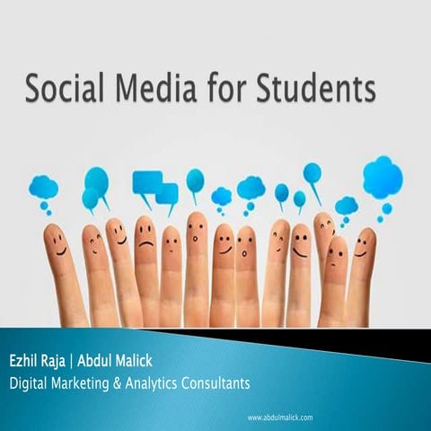 Social Media for Students