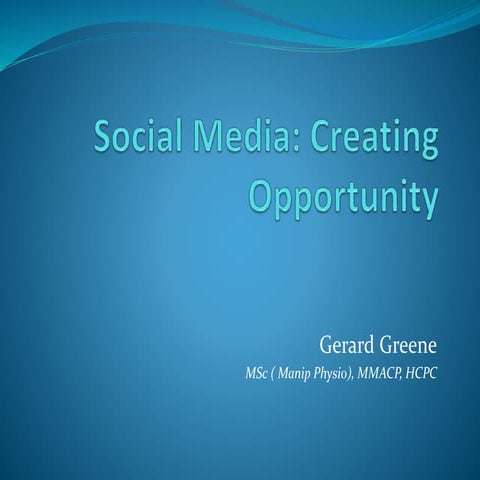 Social media for students 2014