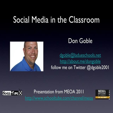 Social Media for Educators