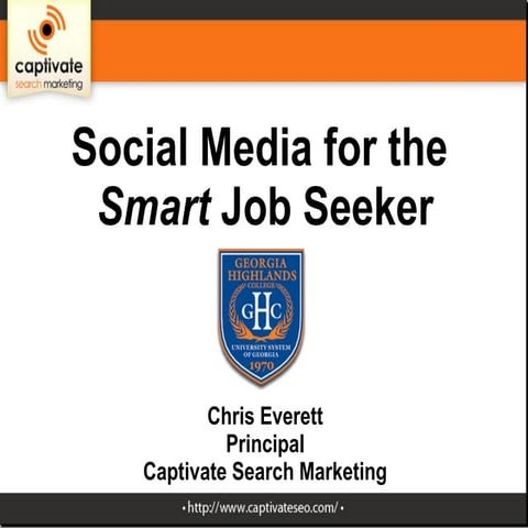 Social Media for the Smart Job Seeker