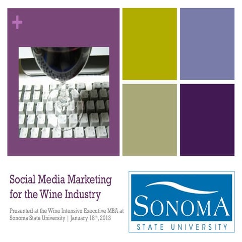 Social Media Marketing for the Wine Industry by @JoeyShepp