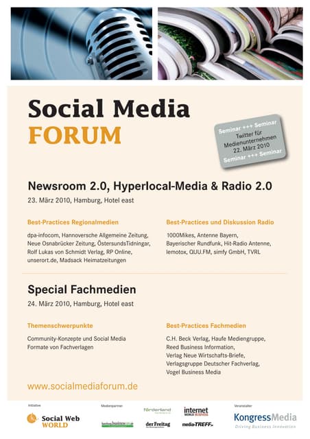 Social Media FORUM 007