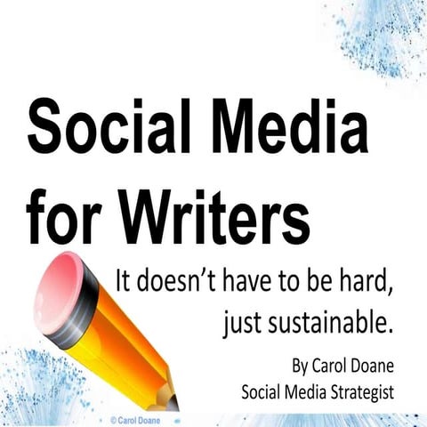 Social Media for Writers