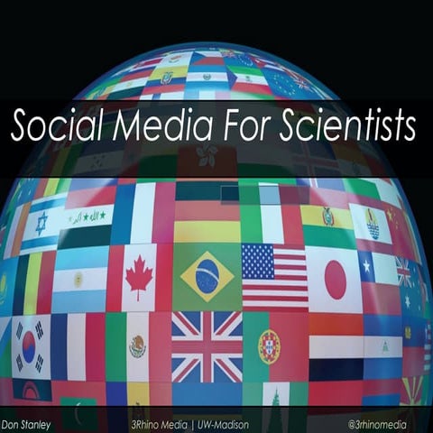 Social Media for Scientists