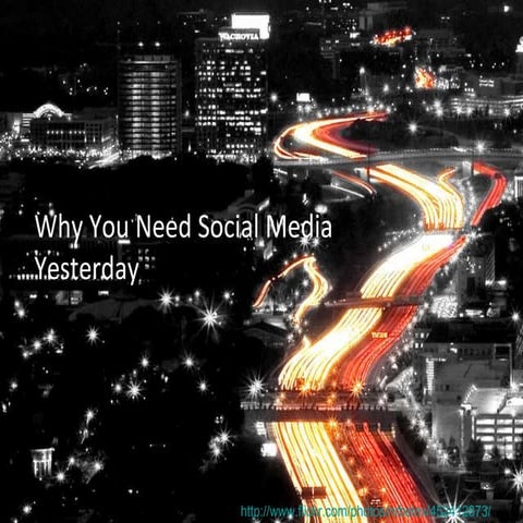 Social Media Why Your Business Needed it Yesterday