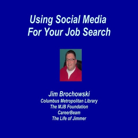 Using Social Media For Your Job Search