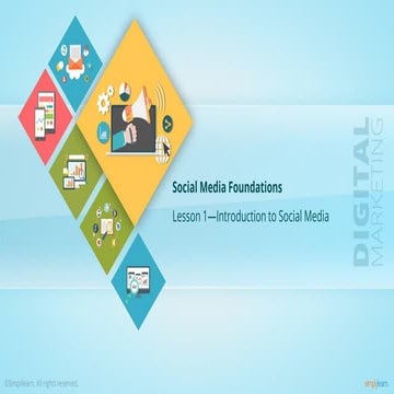 Social Media Foundations_Slides.pdf explaining basics of smm