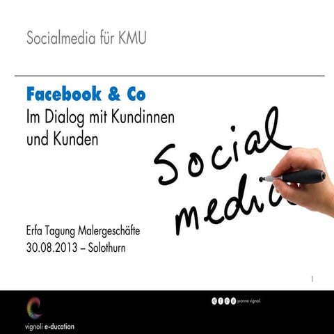Socialmedia für KMU