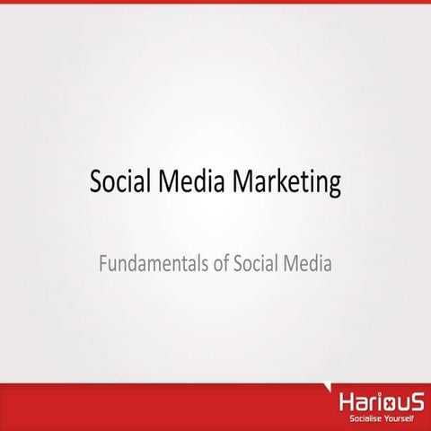 Social media Marketing