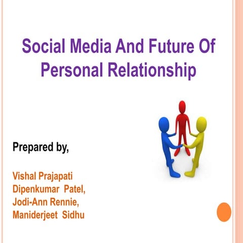 Social media & future of personal relationship