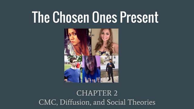 Social media, group 1  chapter 2