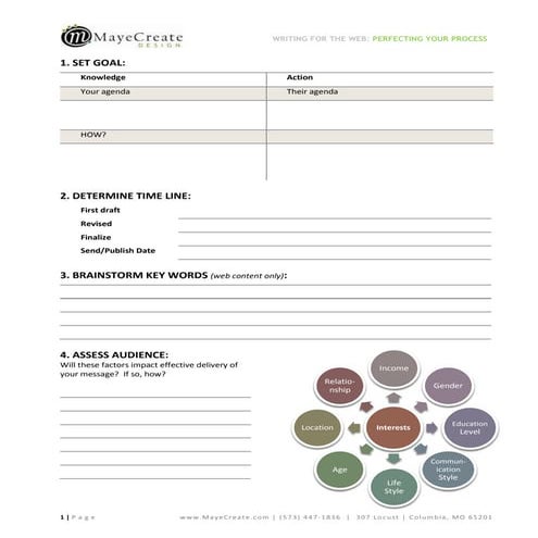 Social Media Presentation Handout