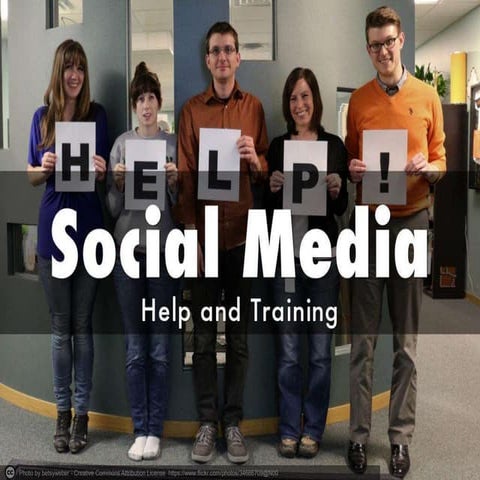Social Media Help  And Training
