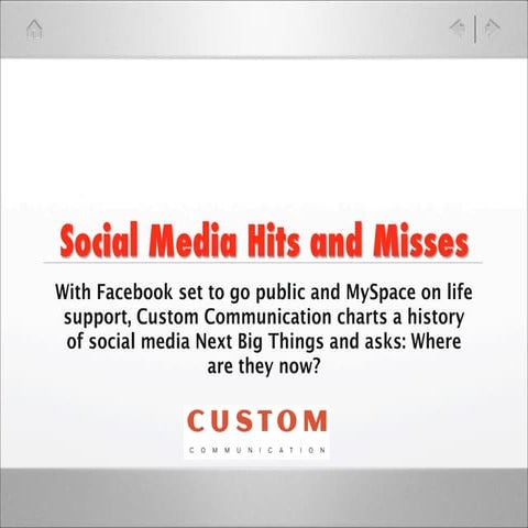 Social media company hits and misses