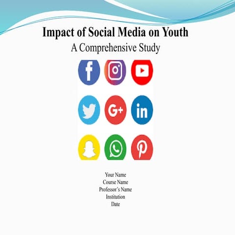 impact of social media on youth | PPT