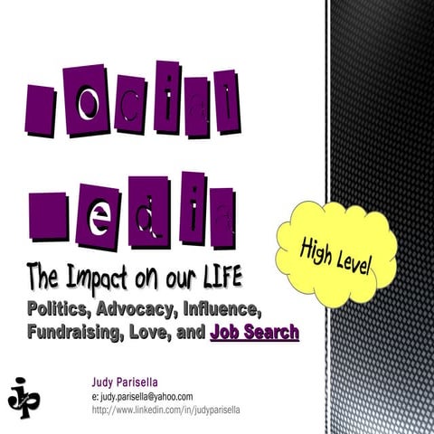 Social Media Impact On Our Lives [Created for the Professional Development Co...