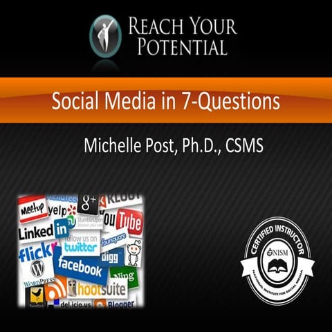 Social media in 7 questions